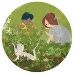 Djeco művész puzzle - Nyári nap 350 db