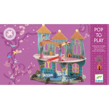   Djeco Csodák palotája 3D építőjáték - Castle of wonders 3D
