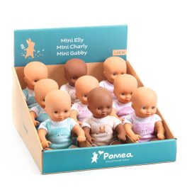 Játékbaba Mini, 20 cm - Elly, Charly, Gabby
