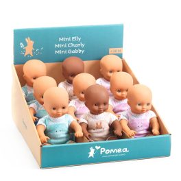 Játékbaba Mini, 20 cm - Elly, Charly, Gabby