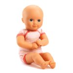 Djeco Pomea Játékbaba - Alba, sötétkék szemű (32 cm)