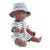 Djeco: Pomea Játékbaba, fürdethető - Samu, 32 cm - Baby Samra