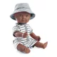 Djeco: Pomea Játékbaba, fürdethető - Samu, 32 cm - Baby Samra
