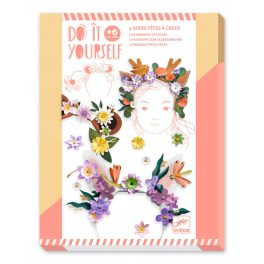   Djeco: Design by Csináld magad! - Virágos hajdíszek - Flower friends