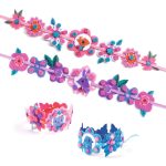 Djeco: Design by Csináld magad! - Csillogó kartkötők - Best friends