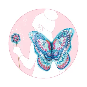  Djeco Design by Csináld magad! - Akár egy tündér - Like a fairy