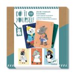 Djeco Csináld magad! - Családgyűjtő kártyajáték - Creature chic