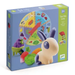   Djeco Fejlesztő társasjáték - Tapintható képeslottó - Farm