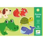 Djeco párosító puzzle - Állatos
