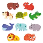 Djeco párosító puzzle - Állatos
