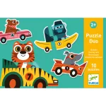 Djeco párosító puzzle - Racing Cars