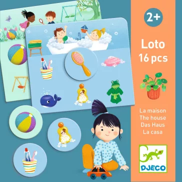 Djeco Társasjáték - Házon belül és kívül