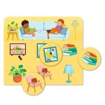 Djeco Társasjáték - Házon belül és kívül