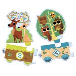 Djeco Sorozatkirakó puzzle - 10-ig számolok- I count (20 db)