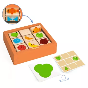   Djeco Eduludo Fejlesztő játék - Első három - Eduludo Primo Tri