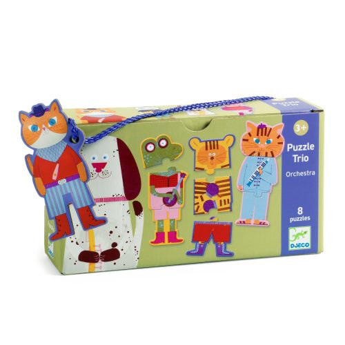 Djeco Trió puzzle - Zenekar - Orchestra