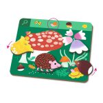 Djeco: Eduludo Fejlesztő játék, megfigyelés - Keress és pörgess, Állatok - Eduludo Obs Animo