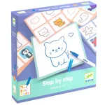 Djeco: Eduludo Rajzolás lépésről lépésre - Állatkölykök - Eduludo Step by step Babies and Co