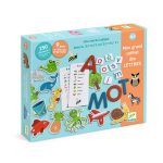 Djeco: Eduludo Fejlesztő játék - Csak Francia nyelvre - Grand coffret Lettres