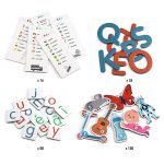 Djeco: Eduludo Fejlesztő játék - Csak Francia nyelvre - Grand coffret Lettres