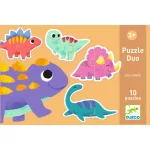 Djeco - Párosító puzzle - Dinócskák - Duo Dinos