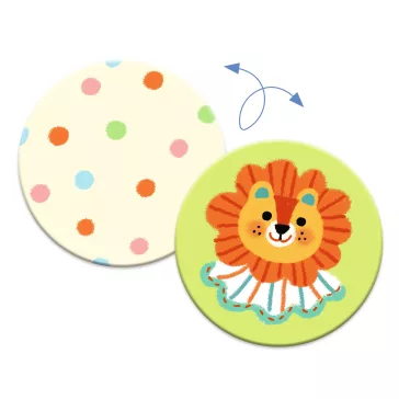 Djeco - Memória játék - Kedvencek - Memo Stuffed animals