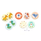 Djeco - Memória játék - Kedvencek - Memo Stuffed animals Djeco - Memória játék - Kedvencek - Memo Stuffed animals