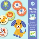 Djeco - Memória játék - Kedvencek - Memo Stuffed animals Djeco - Memória játék - Kedvencek - Memo Stuffed animals