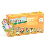 Djeco - Párosító puzzle - Nagyok és kicsik a tanyán - Big and small on the farm