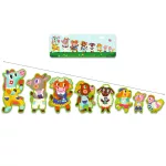 Djeco - Párosító puzzle - Nagyok és kicsik a tanyán - Big and small on the farm