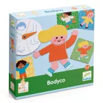 Djeco - Fejlesztő játék - Testrészek, bingó - Bodyco