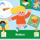 Djeco - Fejlesztő játék - Testrészek, bingó - Bodyco Djeco - Fejlesztő játék - Testrészek, bingó - Bodyco