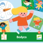 Djeco - Fejlesztő játék - Testrészek, bingó - Bodyco