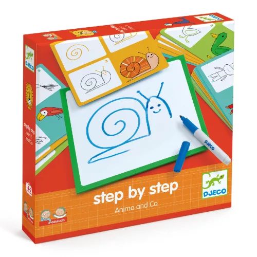 Rajzolás lépésről lépésre - Állatok - Step by step Animals and Co