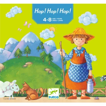 Djeco Társasjáték - Juh terelés - Hop ! Hop ! Hop !