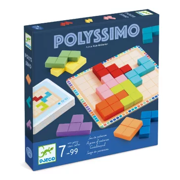 Djeco Tetris négyzetkirakó - Polyssimo