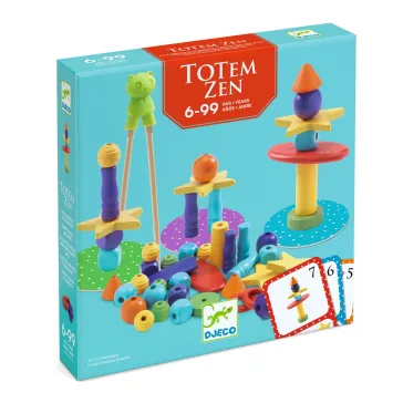 Djeco Társasjáték - Biztos fogás -Totem Zen