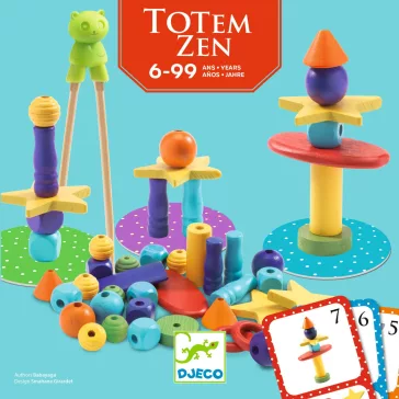 Djeco Társasjáték - Biztos fogás -Totem Zen