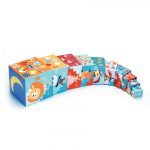 Djeco toronyépítő kocka - Tengerpart - Beach