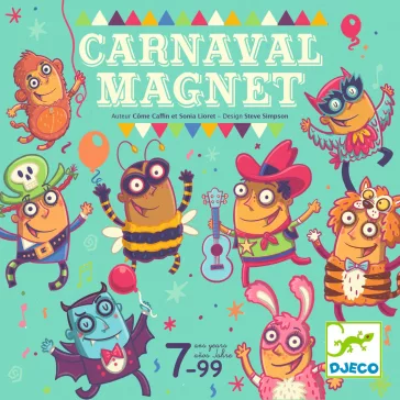 Djeco Társasjáték - Carnaval Magnet