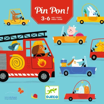 Djeco Társasjáték - Tűzoltás - PinPon!