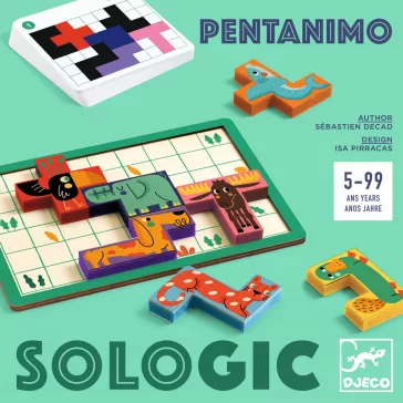 Djeco Logikai játék - Pentanimo