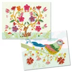 Djeco Művészeti műhely - Quilling díszítésű képek - Spiral seasons