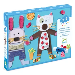   Djeco: Design by Kollázs műhely - Kicsiknek - Collages for little ones
