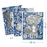 Djeco Művészeti műhely - Virágzás színezők mappa - Blooms