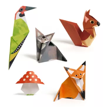 Djeco Origami Erdei séta - forest walk