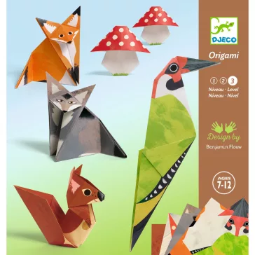 Djeco Origami Erdei séta - forest walk