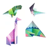 Djeco: Design by Origami - Dinoszauruszok - Dinosaurs