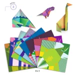 Djeco: Design by Origami - Dinoszauruszok - Dinosaurs