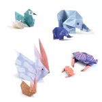 Djeco: Design by Origami - Állati család - Family